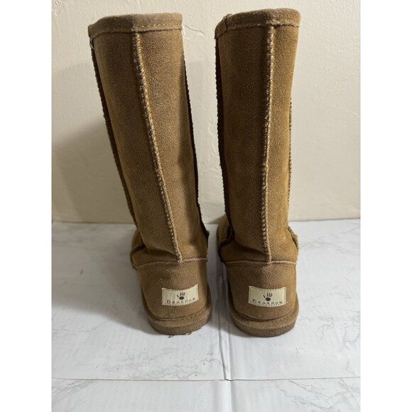 BEARPAW Womens Emma2014 Shearling Boot Hickory Sz 6 Oldstock - Picture 2 of 6